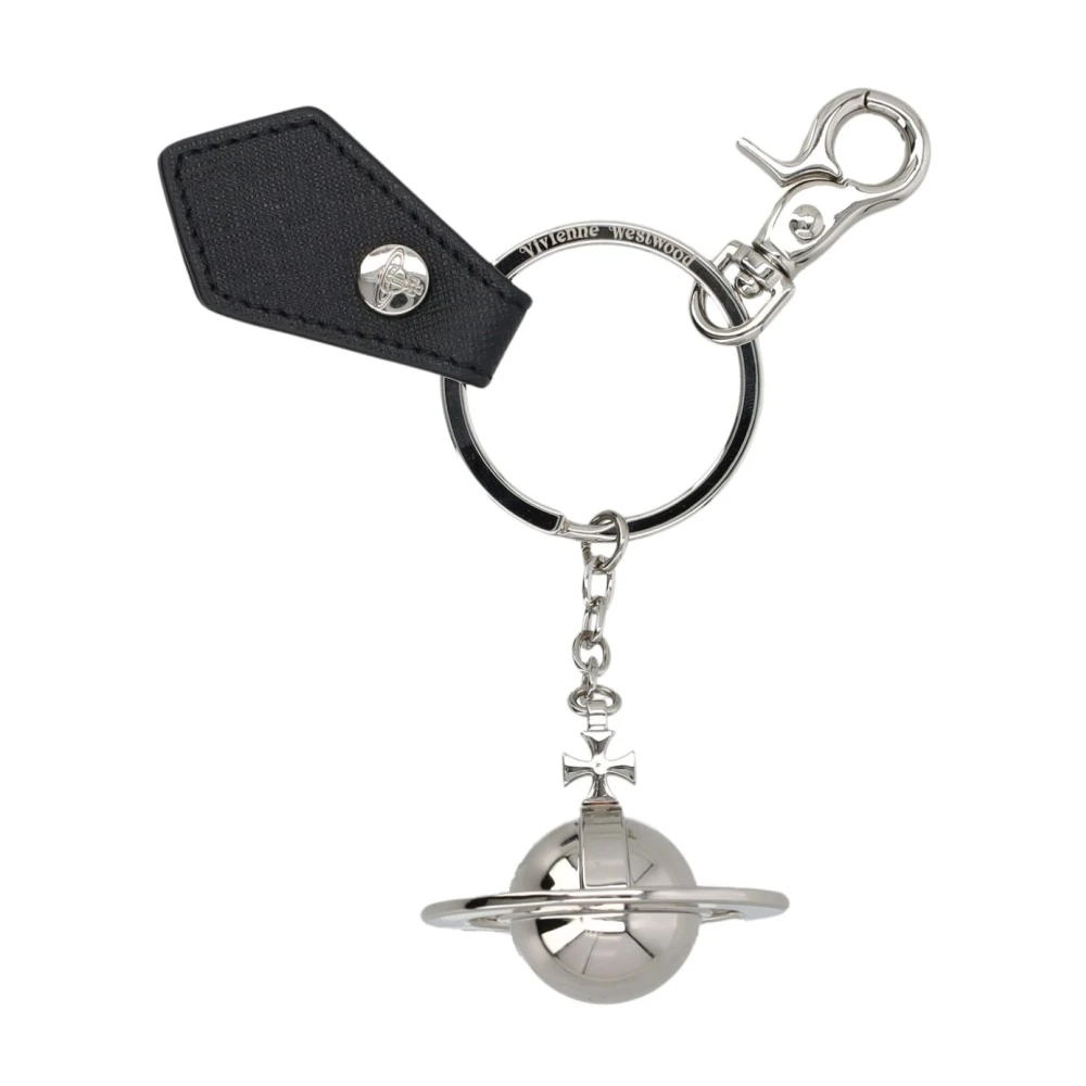 Vivienne Westwood Handtekening Orb Sleutelhanger Black Dames