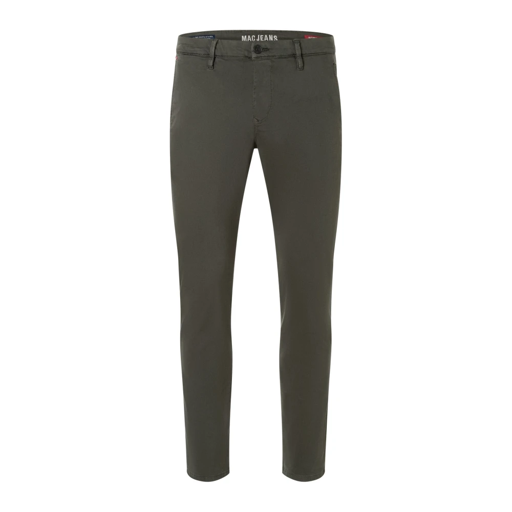 MAC Katoenen Groene Broek Green Heren