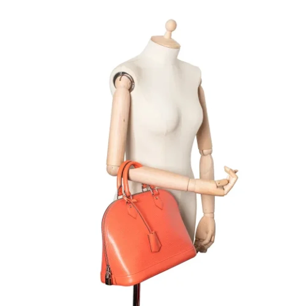 Louis Vuitton Vintage Pre-owned Leather handbags Pink Dames