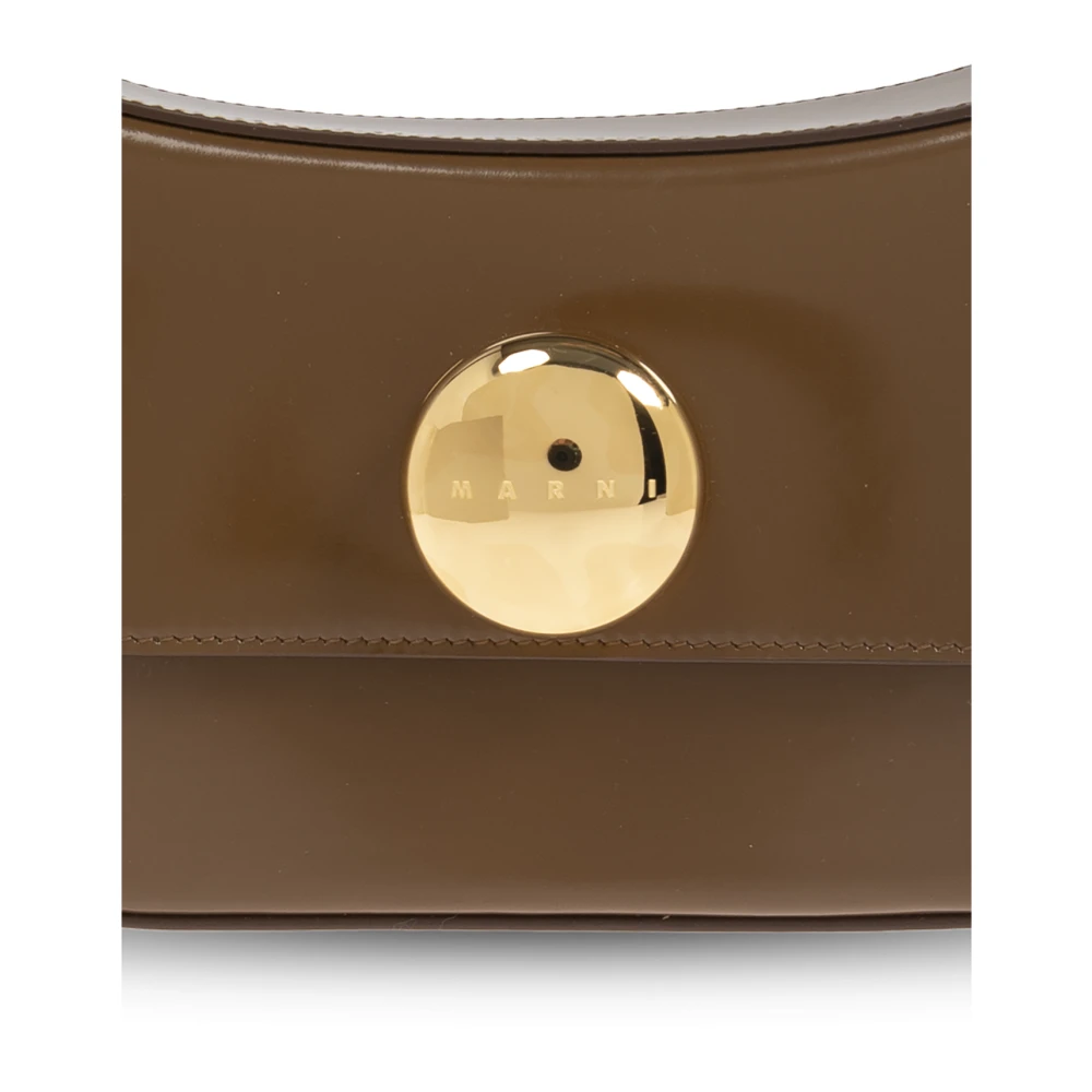 Marni Schoudertas Butterfly Medium Brown Dames