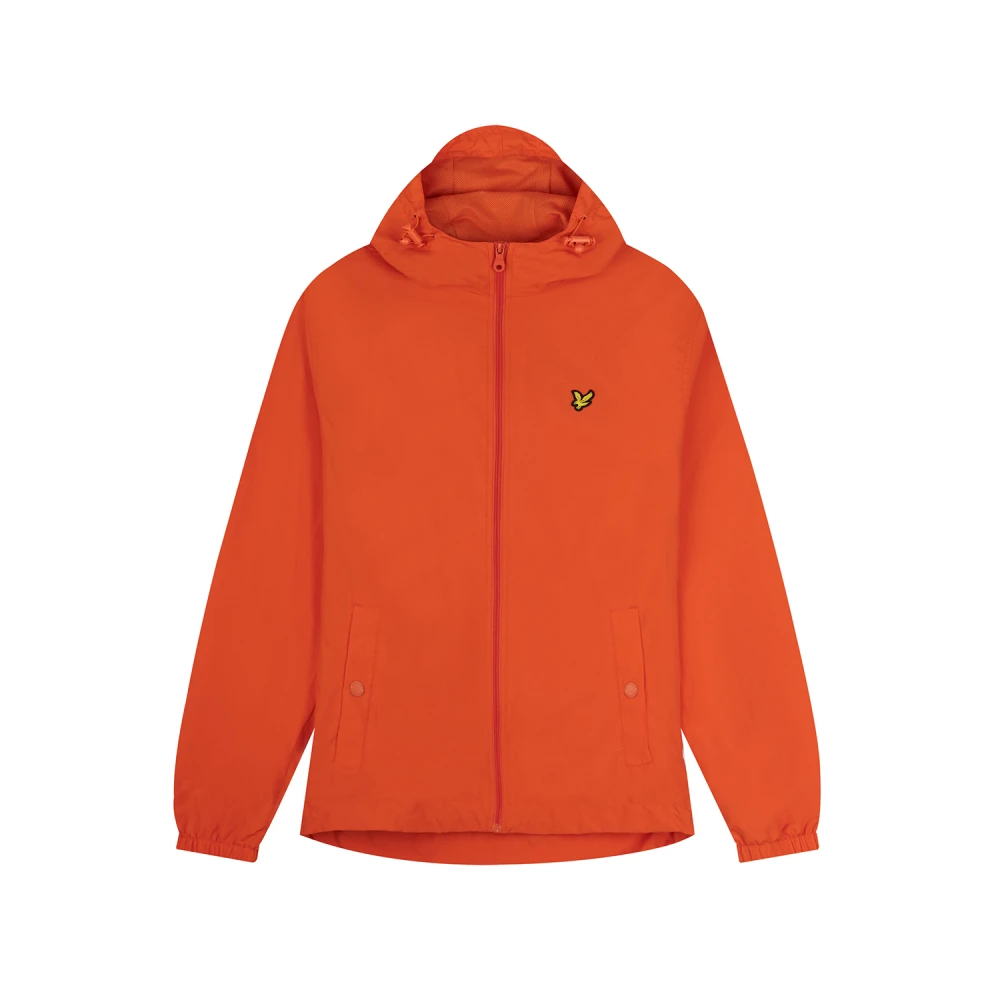 Lyle & Scott Capuchon Zip Jas Orange Heren