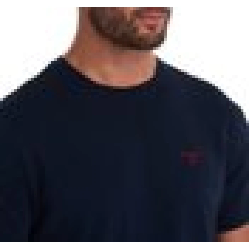 Barbour Sports T-Shirt in Navy Blue Heren