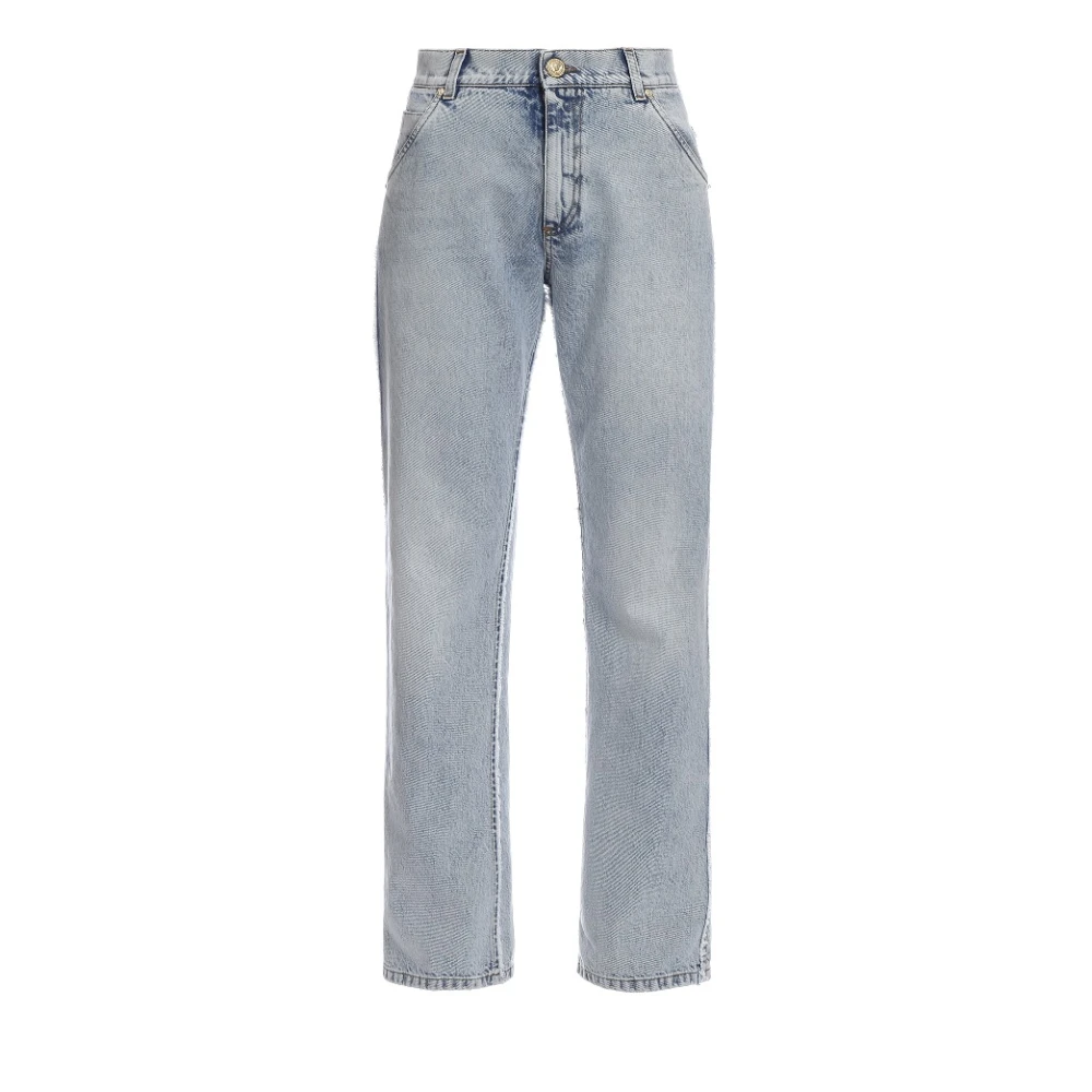 Balmain Klassieke Denim Jeans Blue Dames