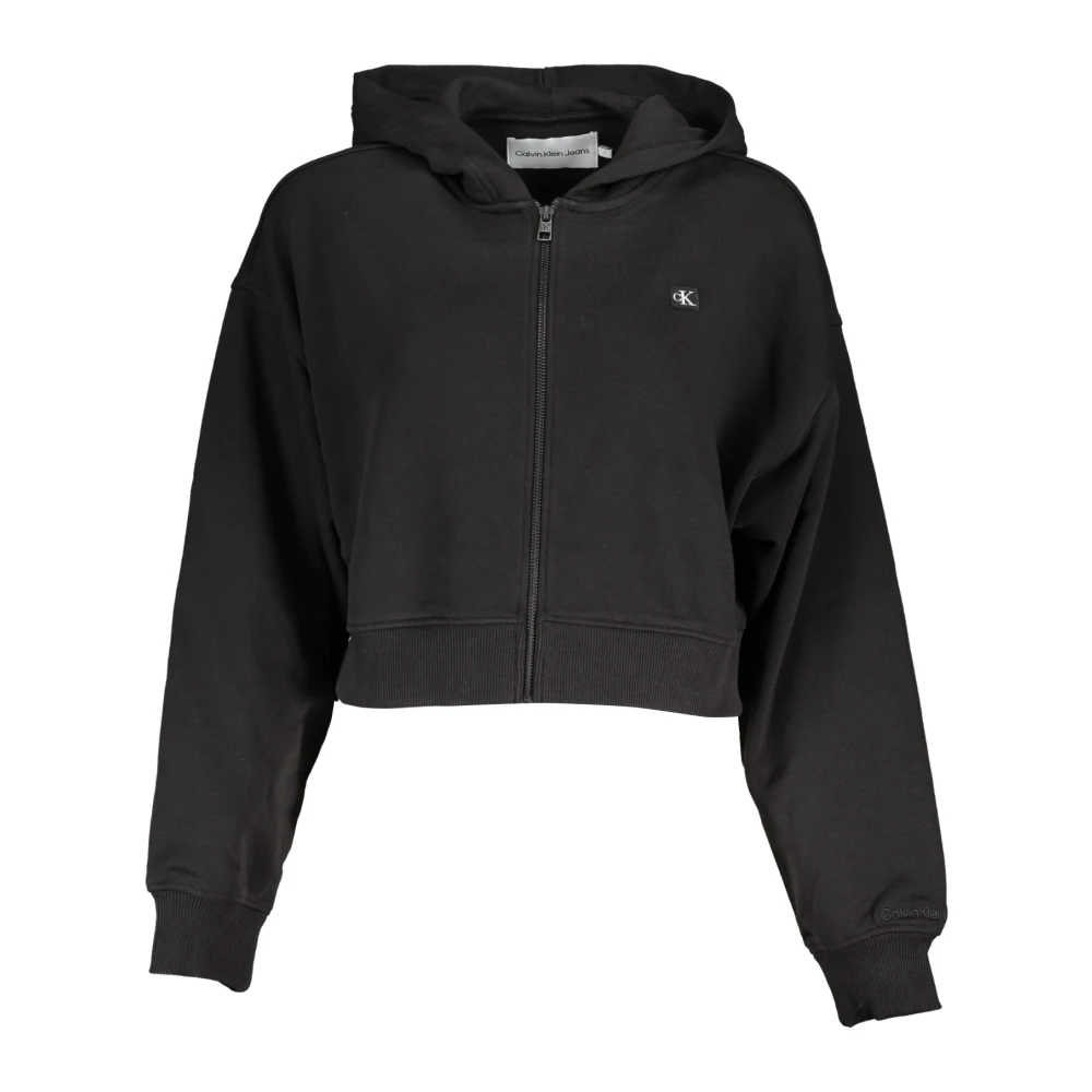 Calvin Klein Women's Black Badge Zip-Through Sweatshirt