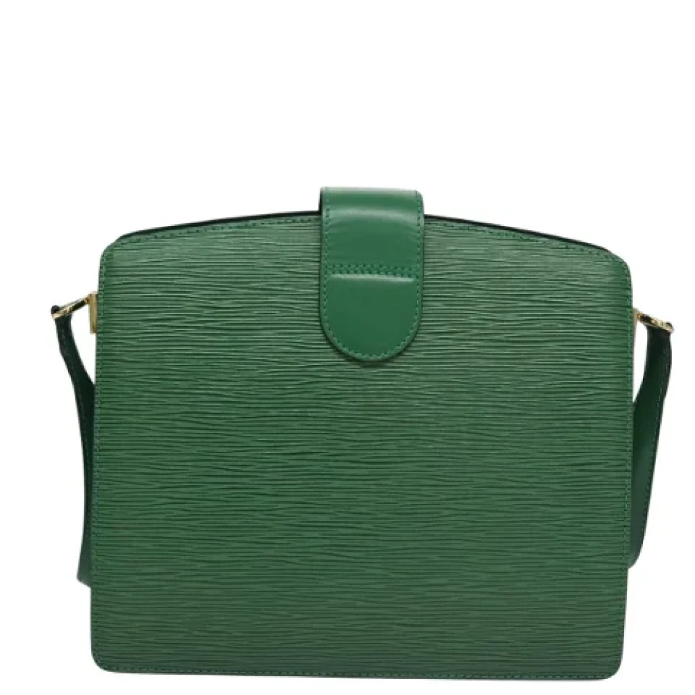 Louis Vuitton Vintage Pre-owned Leather louis-vuitton-bags Green Dames