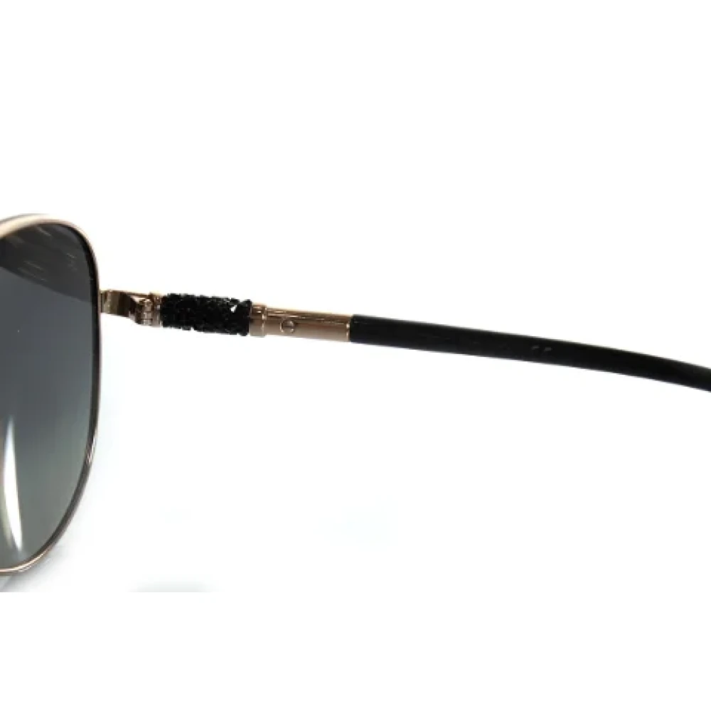 Jimmy Choo Pre-owned Fabric sunglasses Black Dames