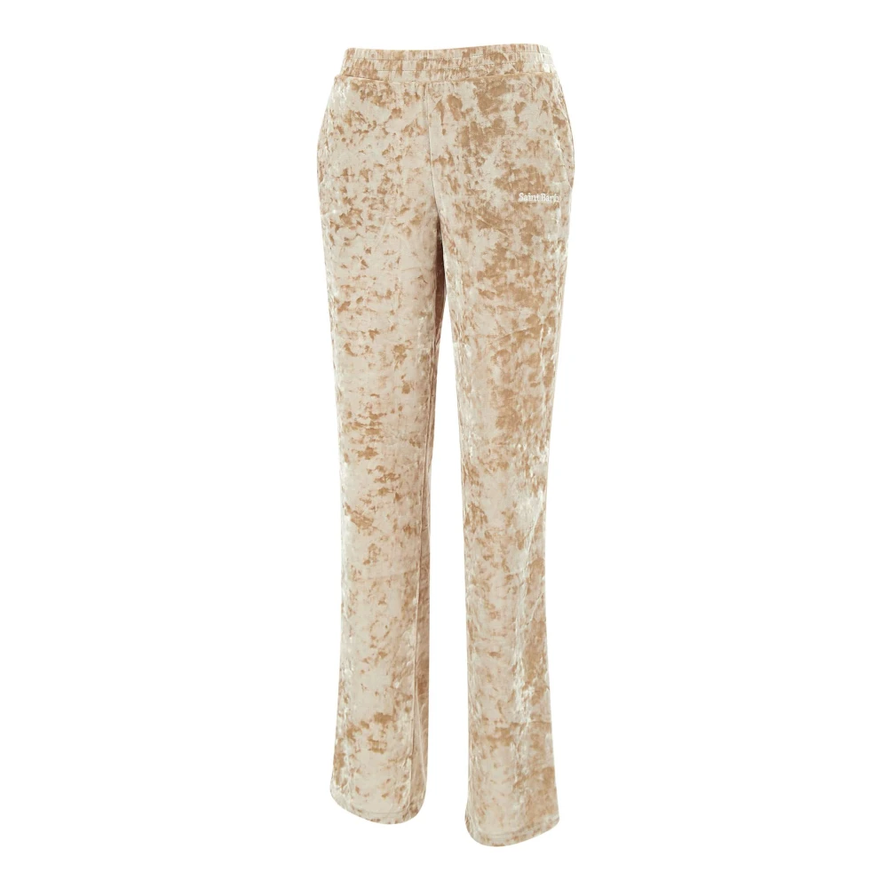 MC2 Saint Barth Chenille Jogger Ivoor Après Sky Collectie Beige Dames