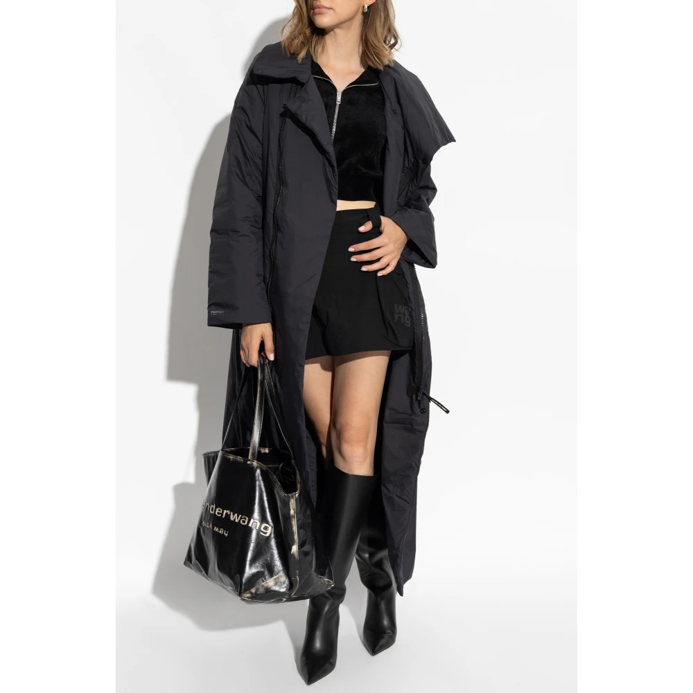 Y-3 Jas met kraag Black Dames