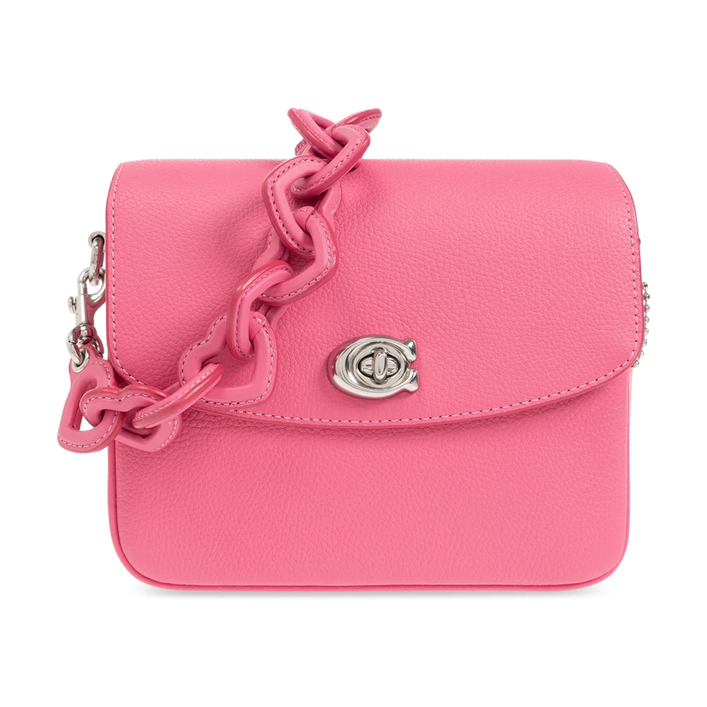 Coach Crossbody bags Polished Pebble Leather Cassie Crossbody 19 With H in roze