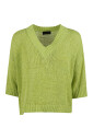 pull-en-coton-corail-col-en-v
