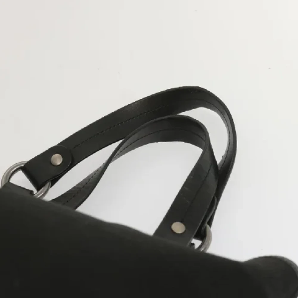 Bally Pre-owned Canvas handbags Black Dames