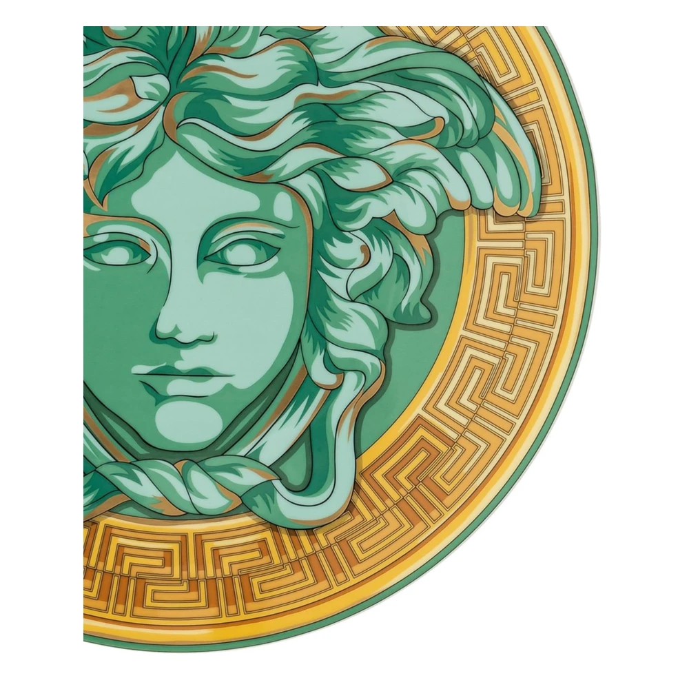 Versace Groene Plaatskaarthouder Green Unisex