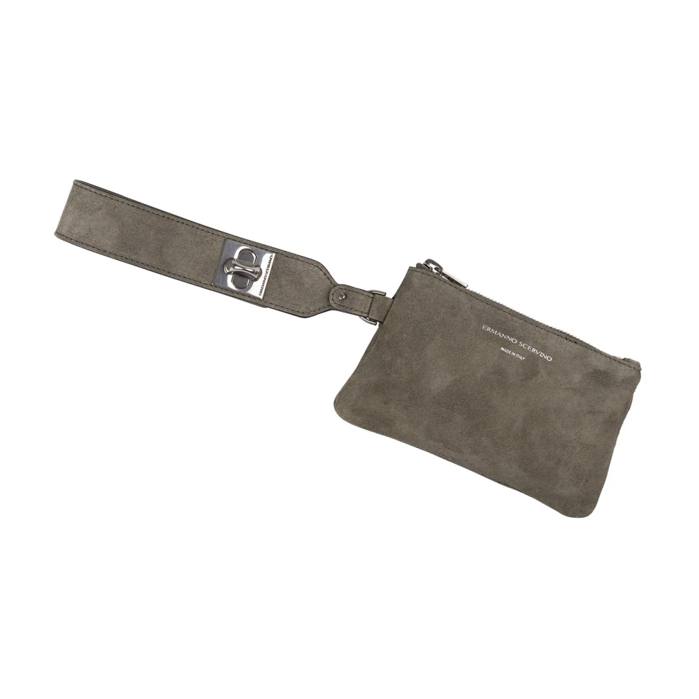 Ermanno Scervino Groene Margot Tas met Krokodillenprint Green Dames