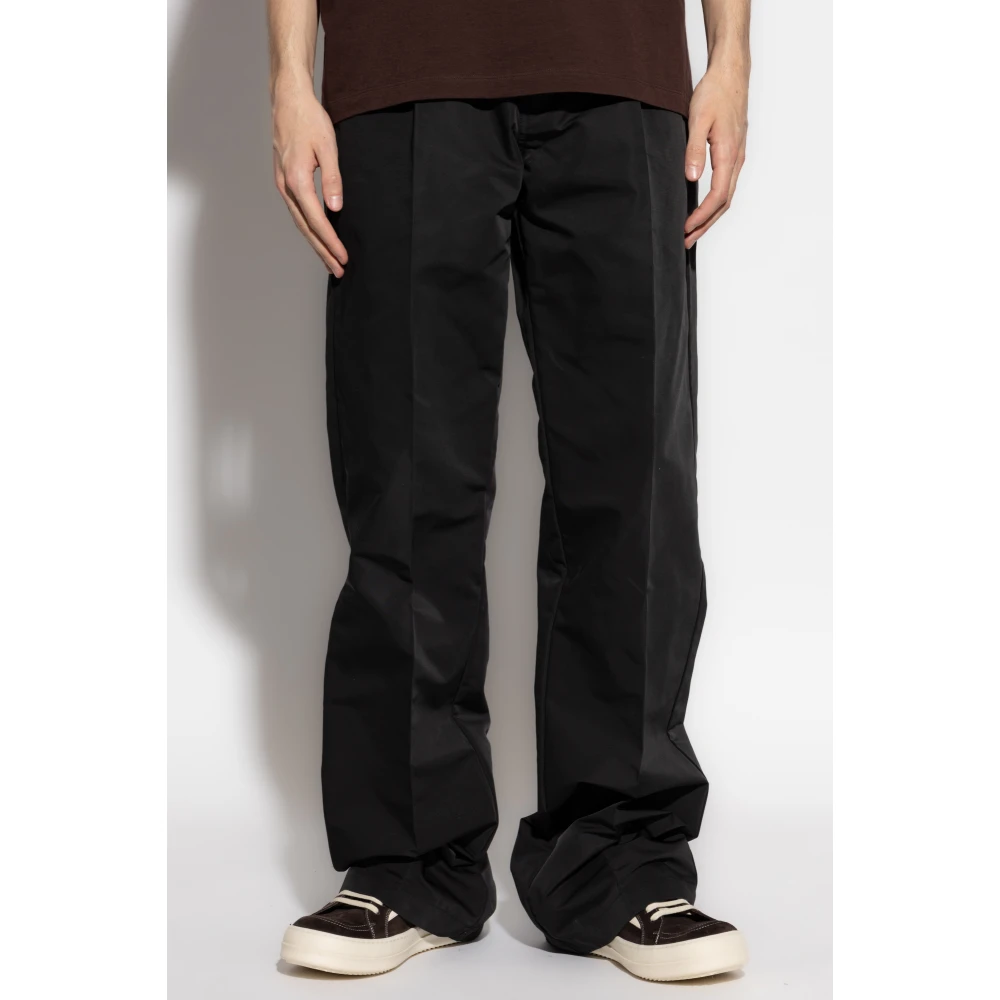 Rick Owens Dietrich Broek met Trekkoord Black Heren