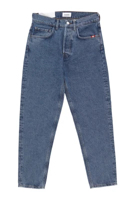 Stone Wash Slim Fit Denim Jeans