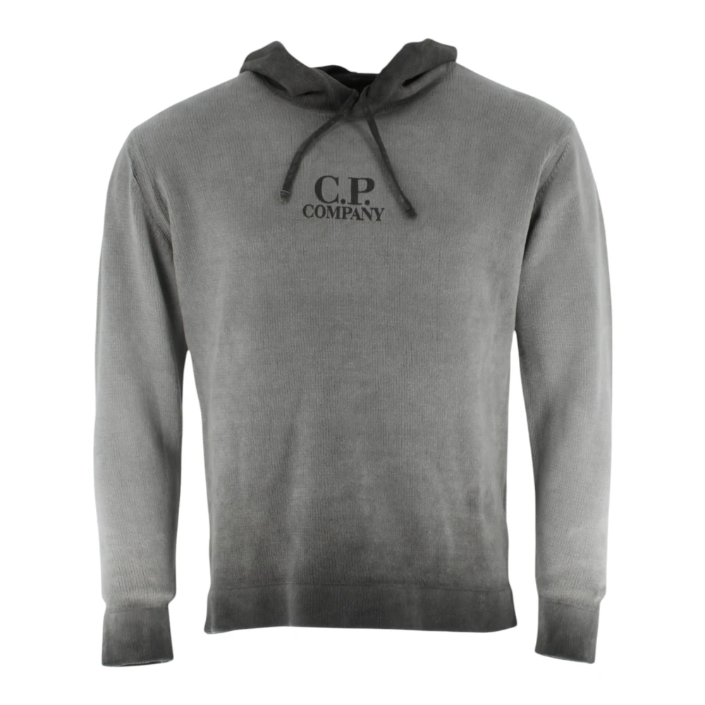 C.P. Company Grijze Hoodie Trui Gray Heren