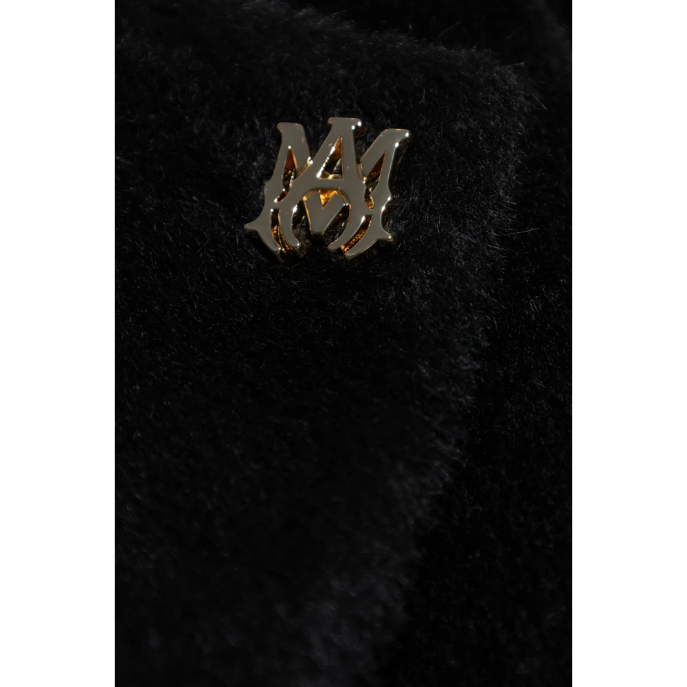 Amiri Wollen jas Black Heren