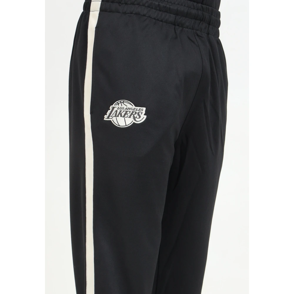 new era LA Lakers NBA Lifestyle Zwarte Broek Black Heren