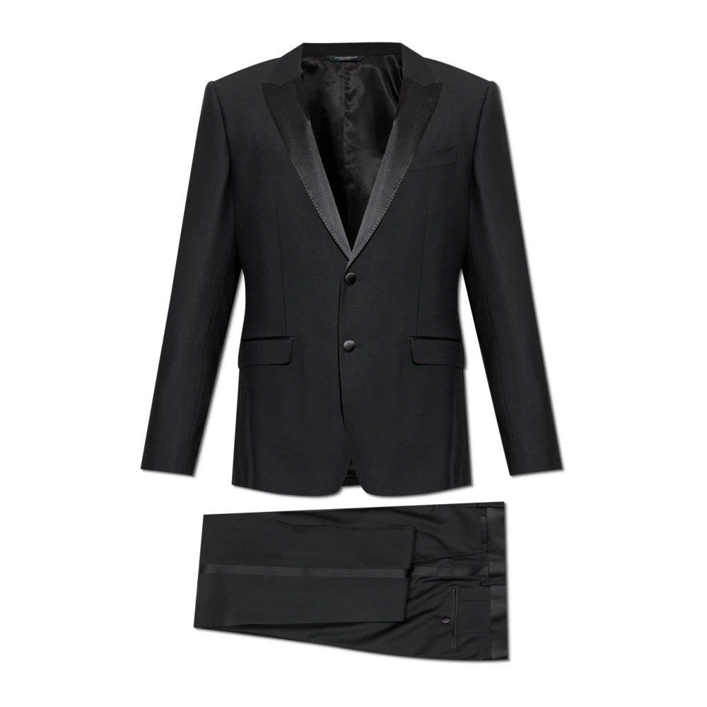 Dolce & Gabbana Uomo Nero Abiti 3XL, New,
