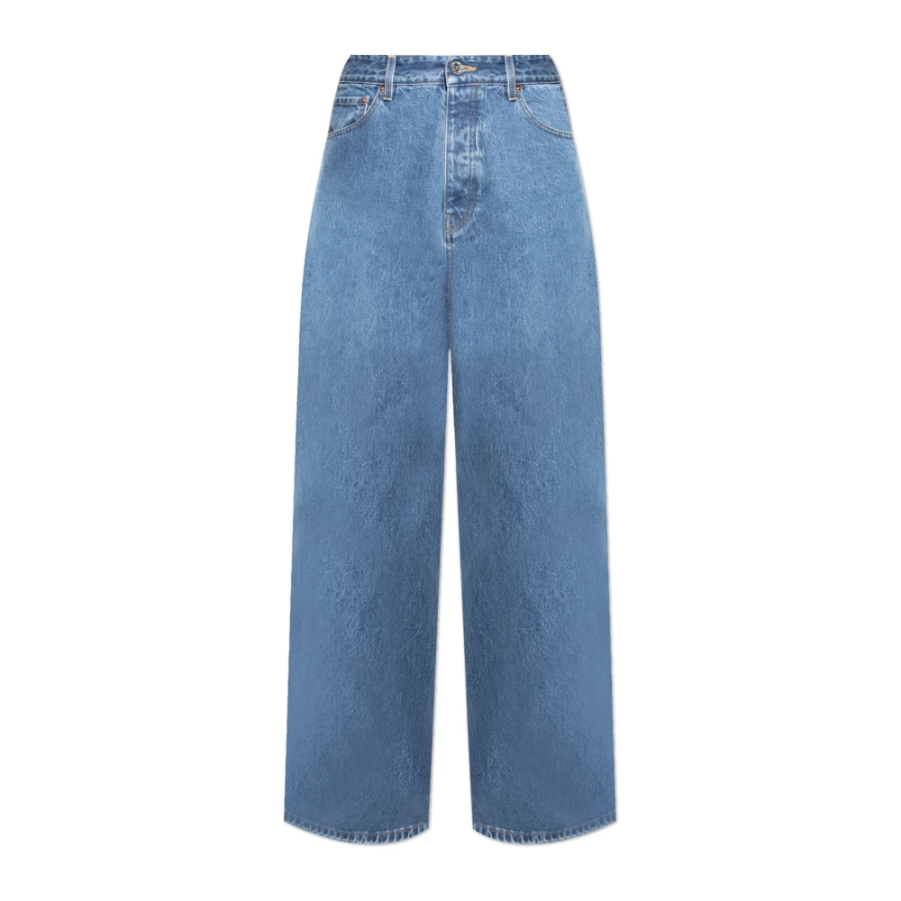 Vetements Jeans met logo Blue Heren
