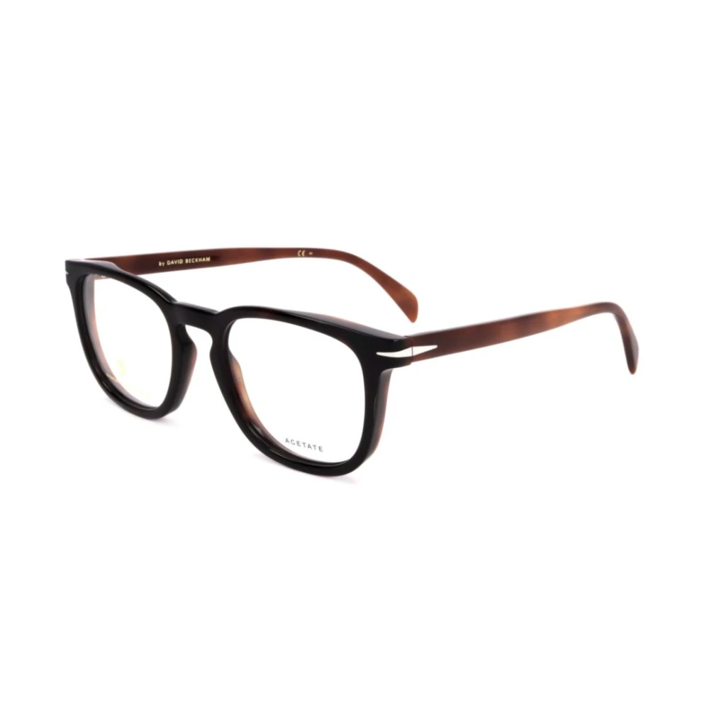 Eyewear By David Beckham Black Glasses, Unisex, 51 Mm, Db 7022 Optical Frame