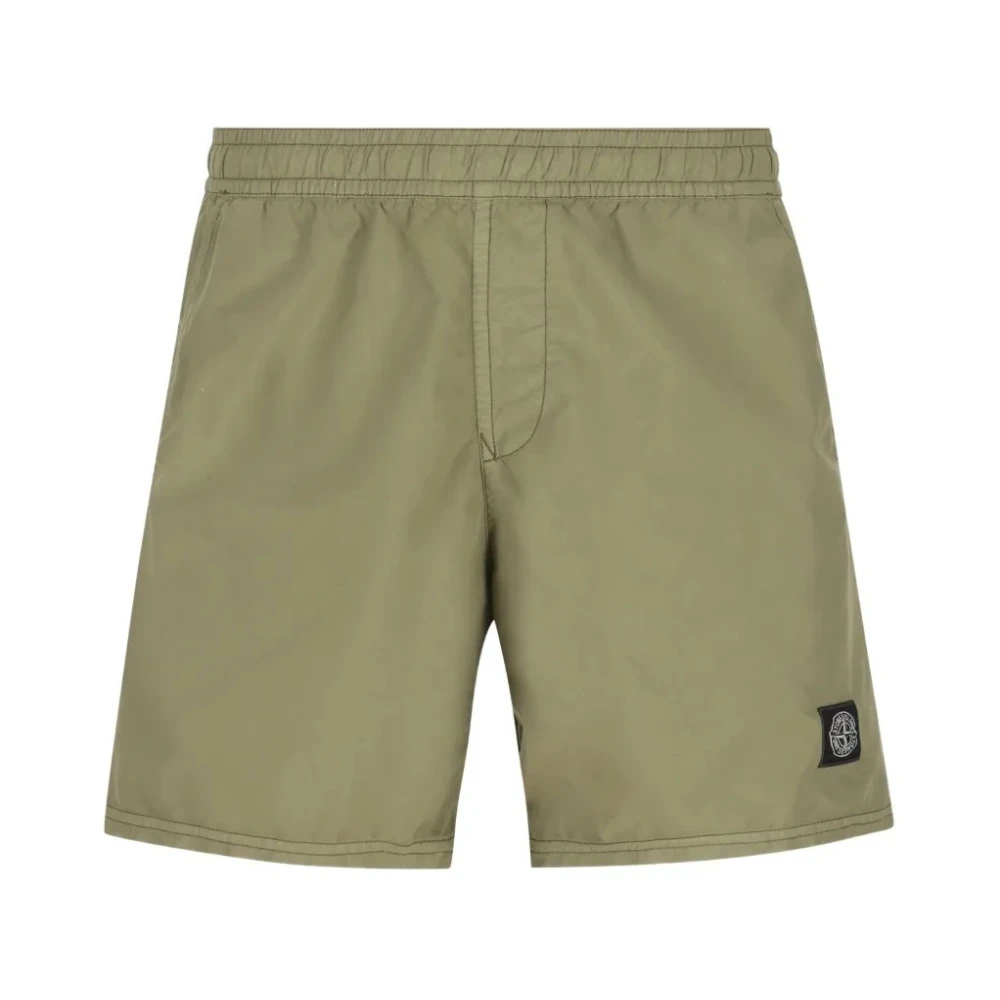 Stone Island Green Nylon Short - Male - Casual Shorts - 2XL - Shorts