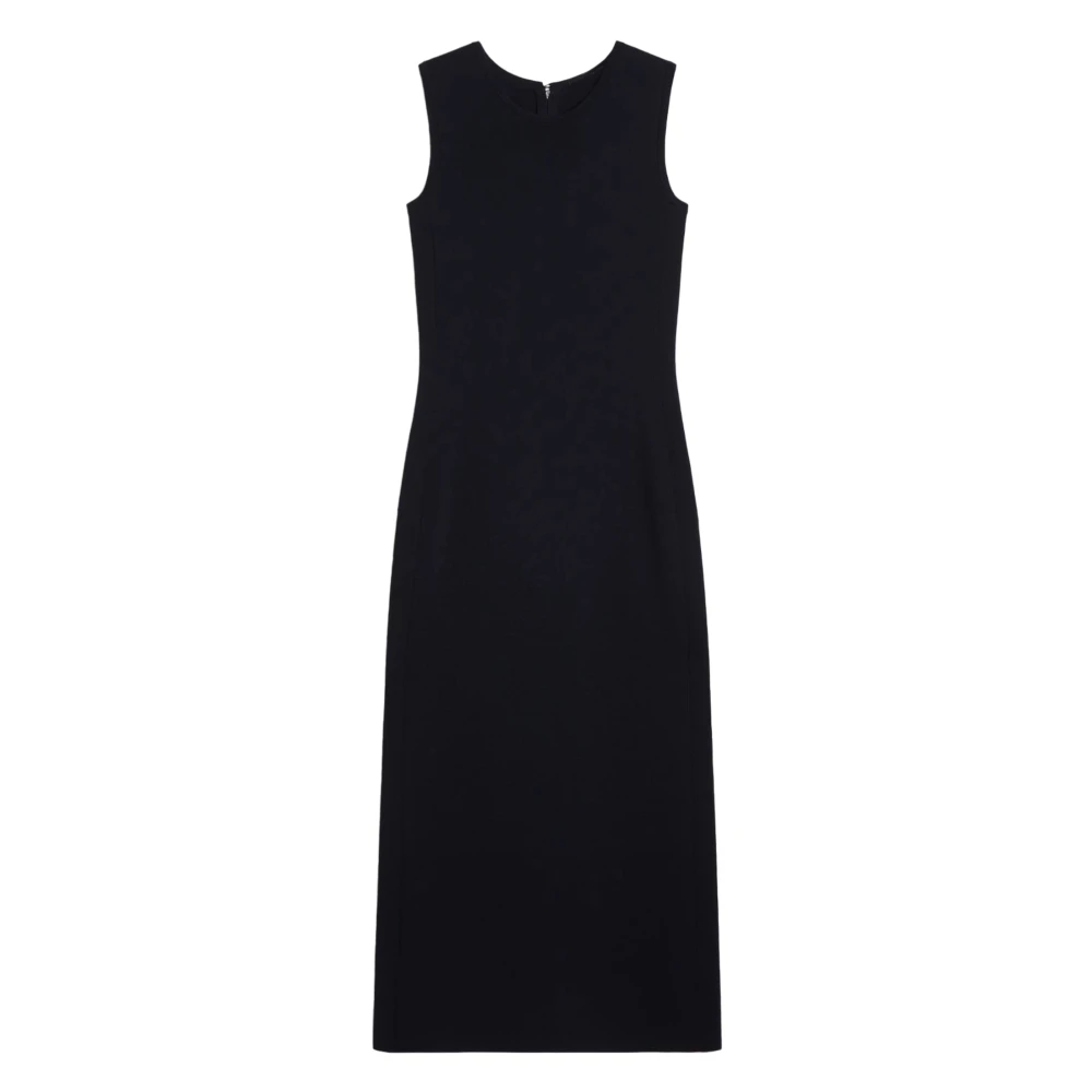 Max Mara Women's Blue Midi Dresses, S, Abito In Maglia