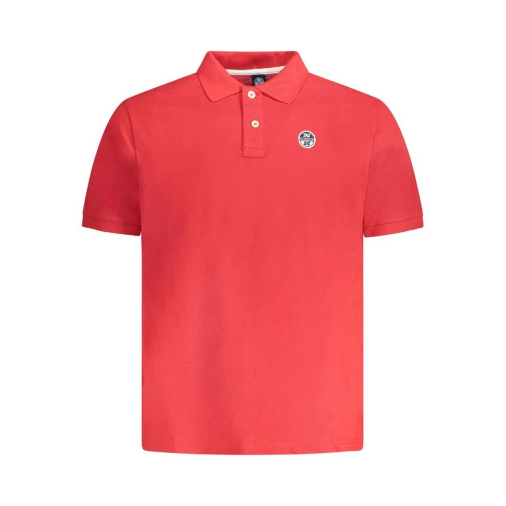 North Sails Uomo Rosso - Polo Shirt A Vestibilità Classica Maniche Corte - Tops - Xl - Immagine 1