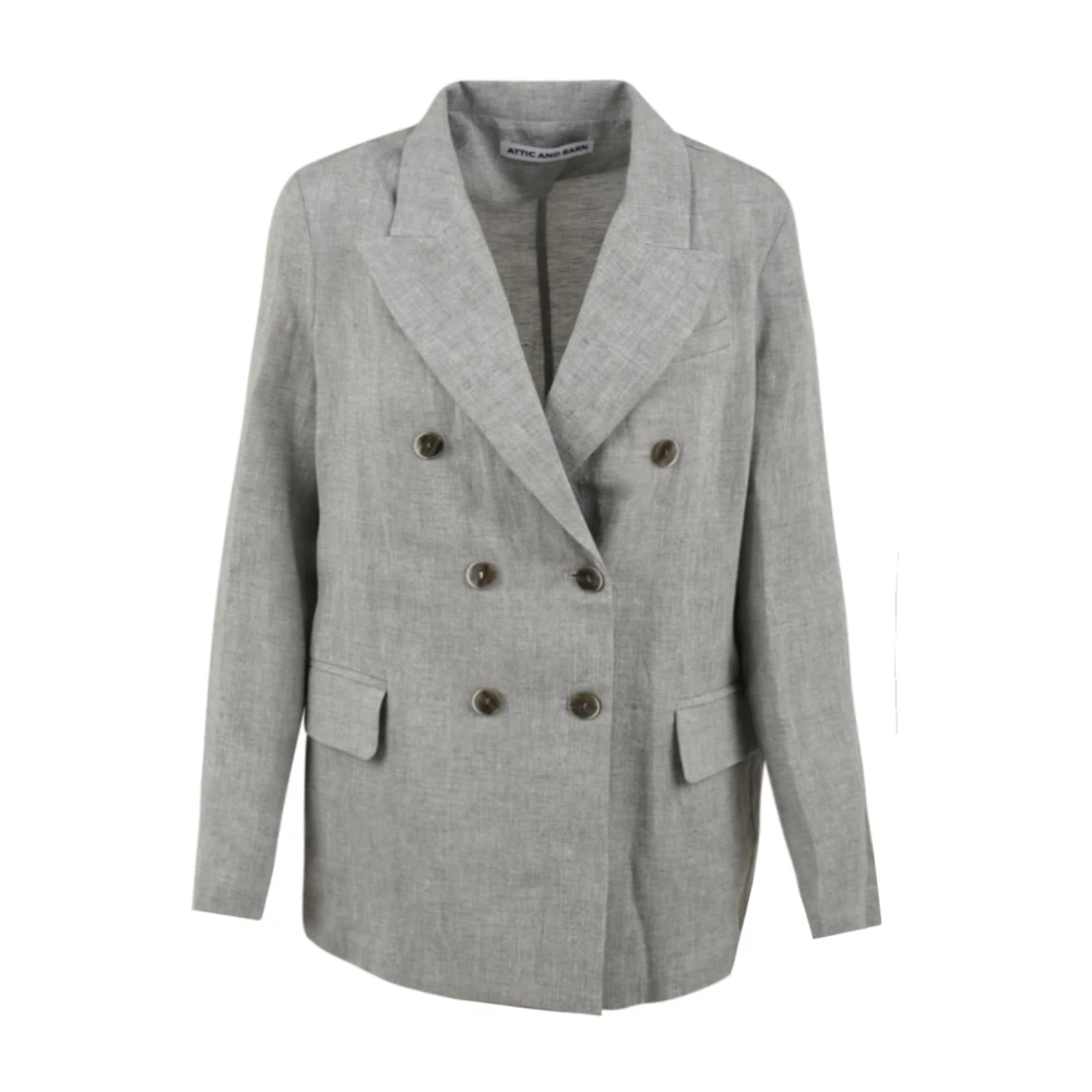 Attic and Barn Grijze Dalia Jas Gray Dames