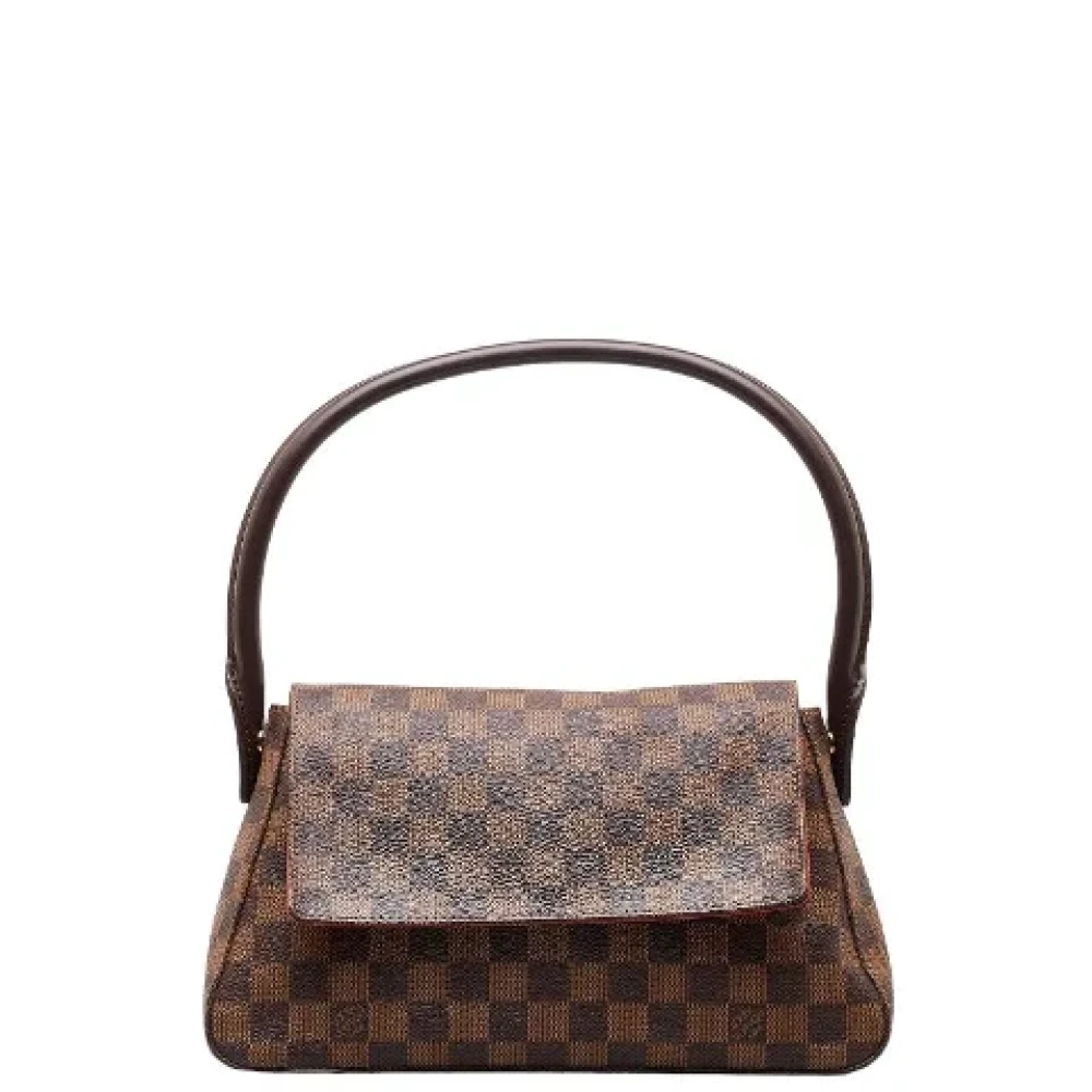 Louis Vuitton Vintage Pre-owned Canvas handbags Brown Dames