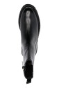 black-leather-ankle-boots