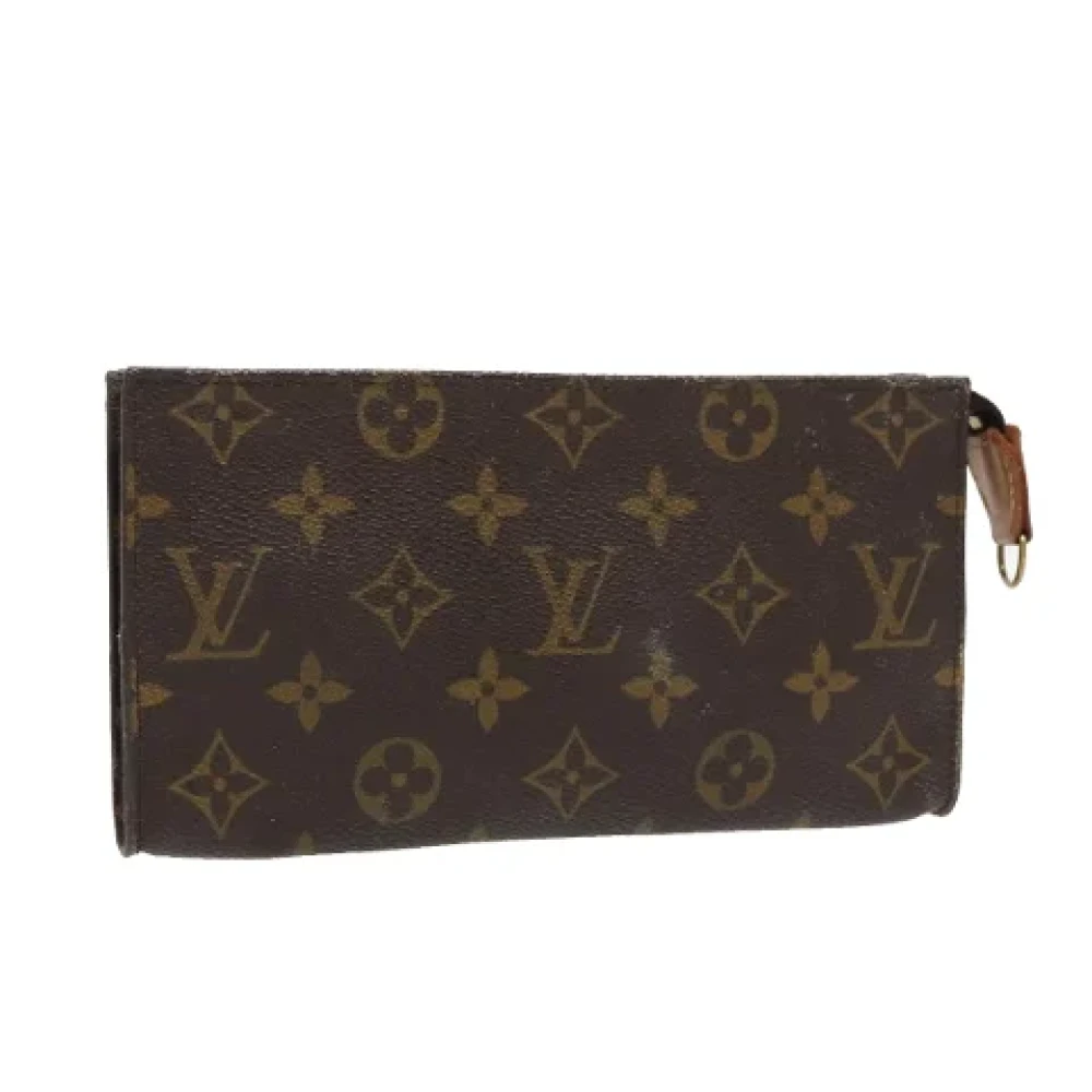 Louis Vuitton Vintage Pre-owned Canvas pouches Brown Dames