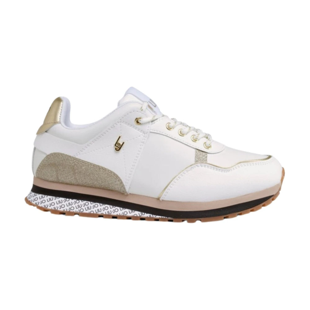 Liu Jo Damen Weiß Glitter Sneakers Wonder 249