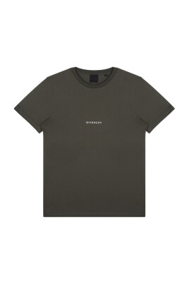 khaki-logo-print-t-shirt