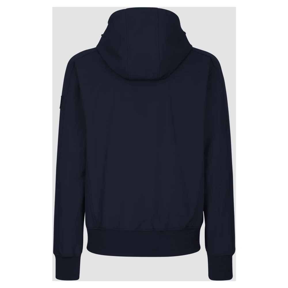 add Bomber IN Softshell Blue Heren