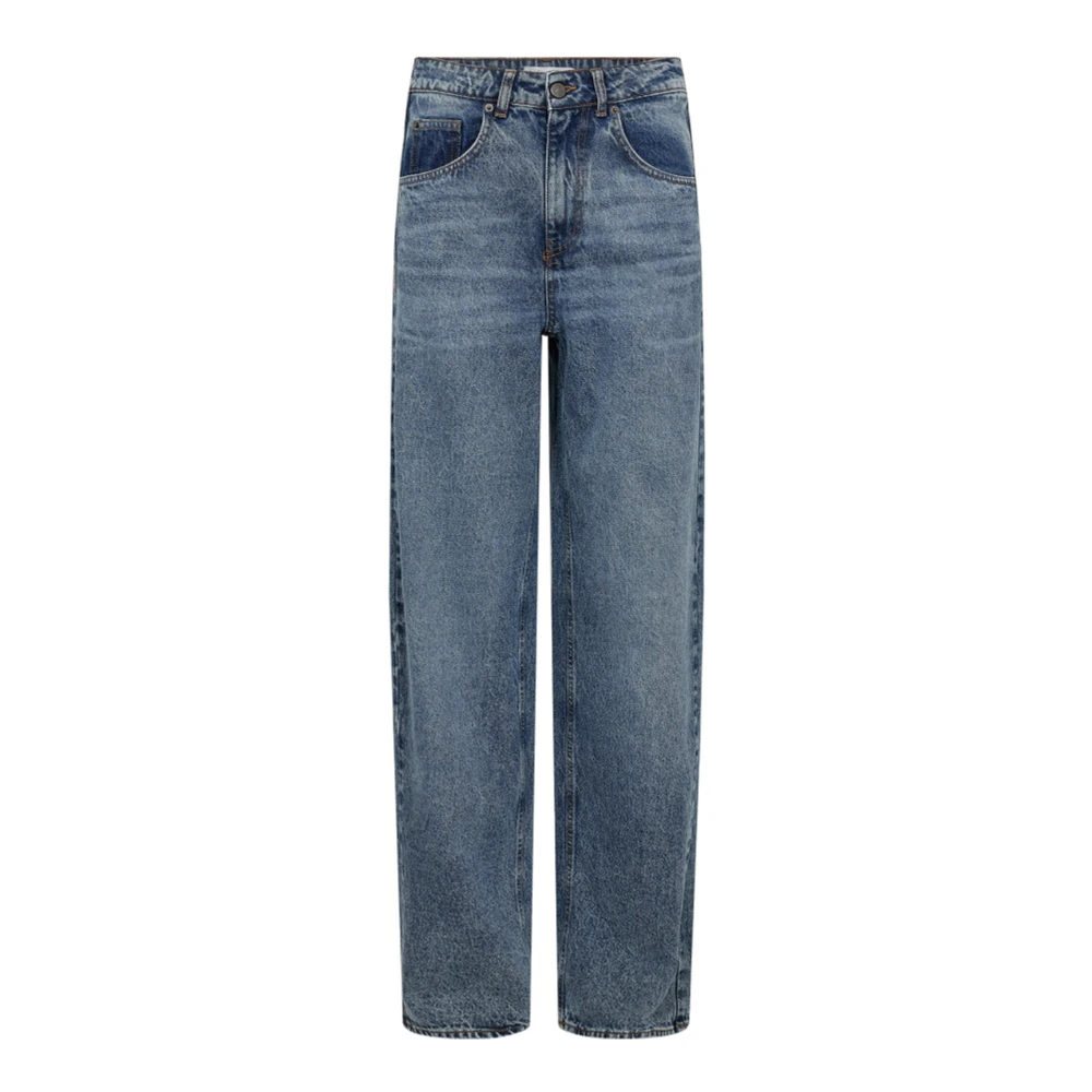 Co'couture Women's Blue Denim Jeans - Straight Fit Jeans - Xs - Jeans