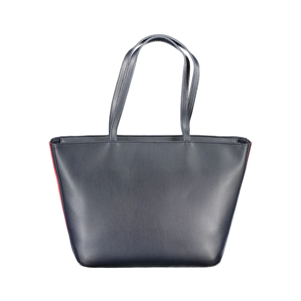Tommy Hilfiger Blauwe Polyester Handtas met Schouderbanden Blue Dames