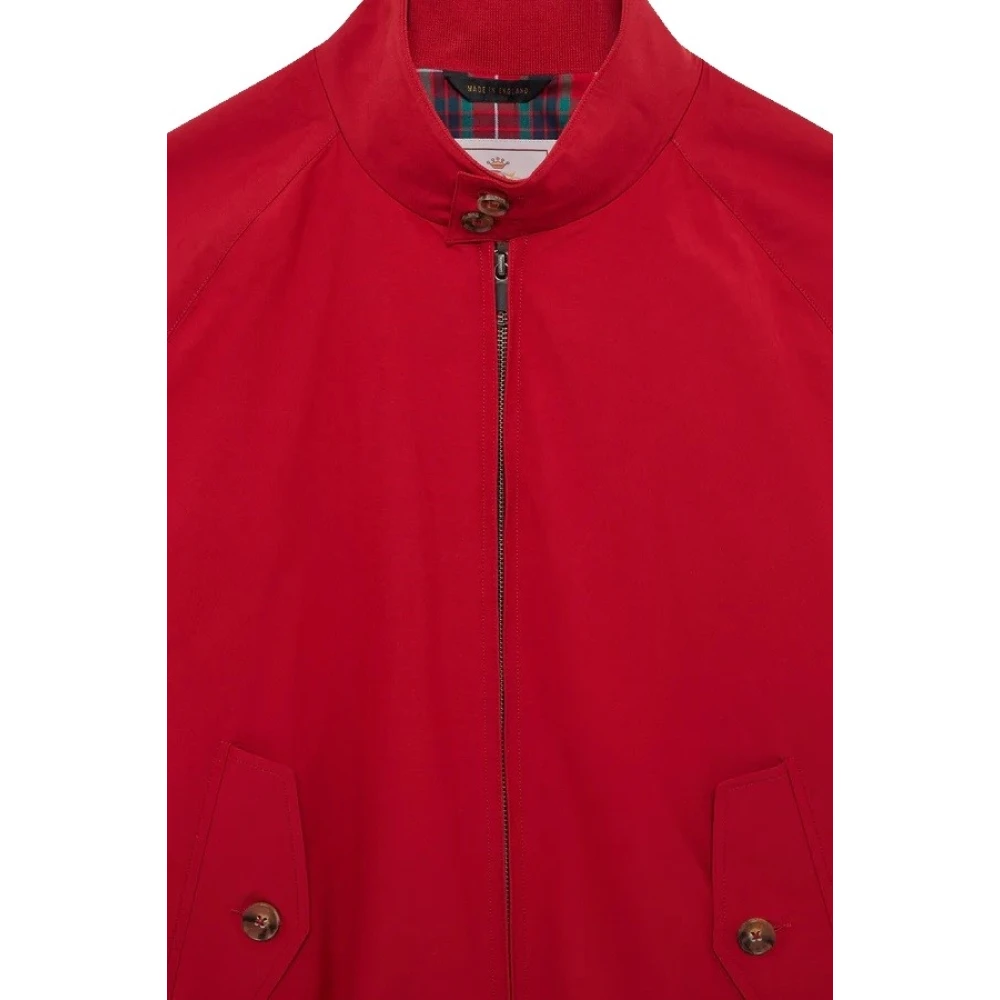 Baracuta Klassieke Harrington-jas in Chili Pepper Red Heren