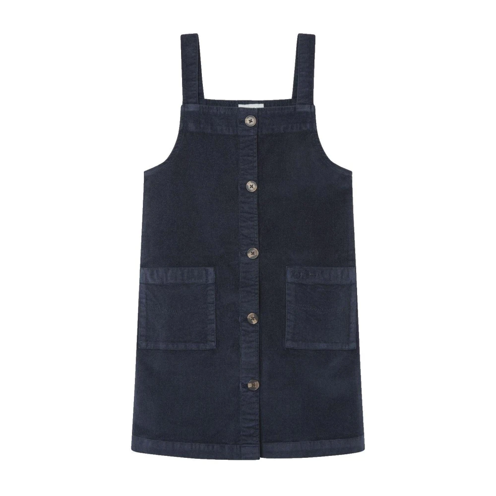 Pepe Jeans Girls Blue Dresses, 10 Y, Pinafore Dress