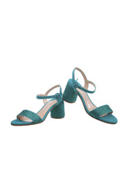 Sandalen met hoge hakken