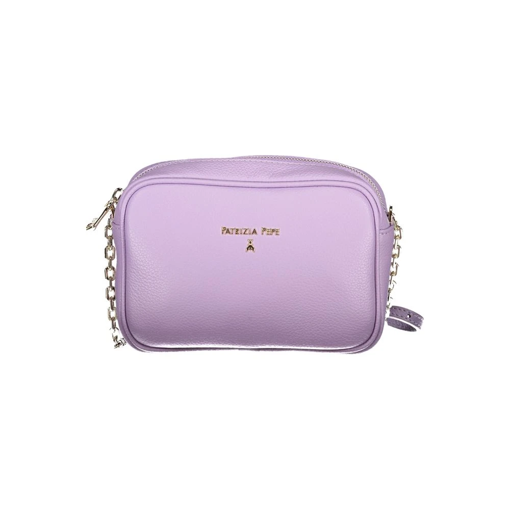 PATRIZIA PEPE Verstelbare schoudertas met ritssluiting Purple Dames