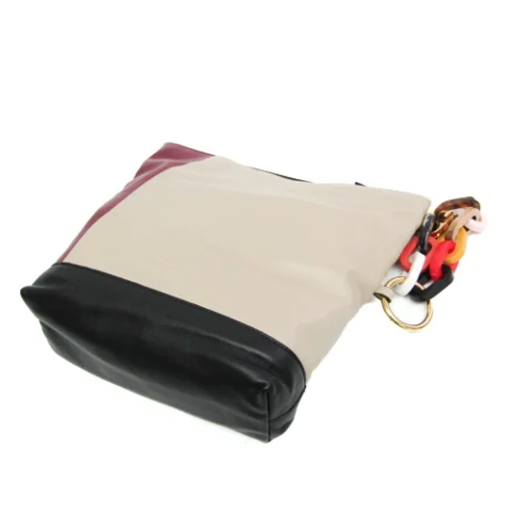 Marni Pre-owned Leather clutches Multicolor Dames