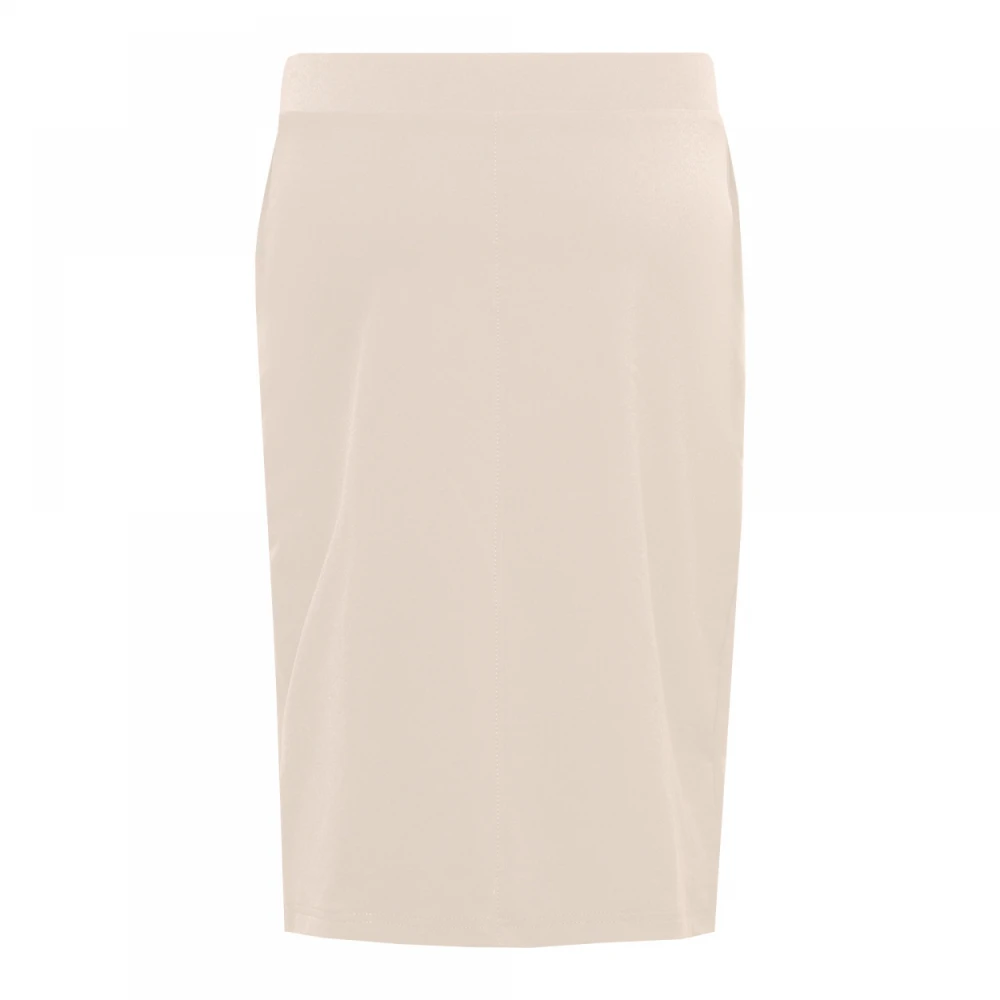 &Co Woman Minirok met ruches en hoge taille Beige Dames
