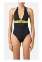 maillot-une-piece-noir-avec-bande-elastique-jaune-et-logo-contrastant