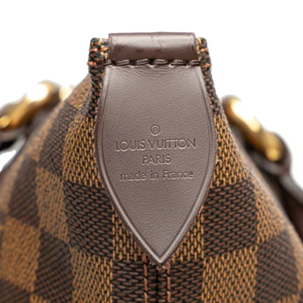 Louis Vuitton Vintage Pre-owned Plastic shoulder-bags Brown Dames