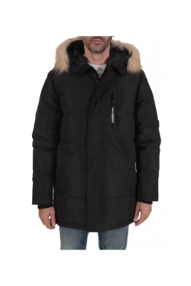 Logo Parka Jacket