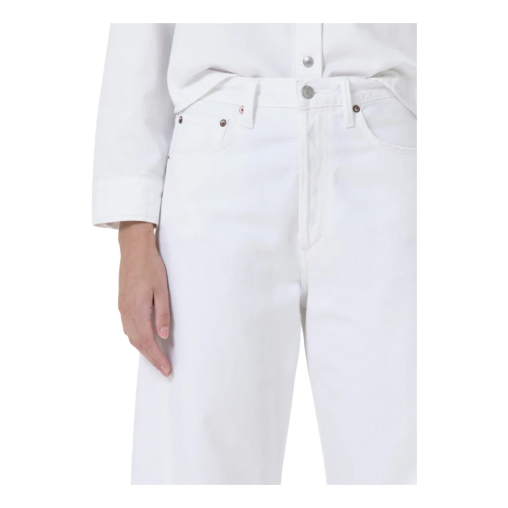 Agolde Luna Jeans White Dames