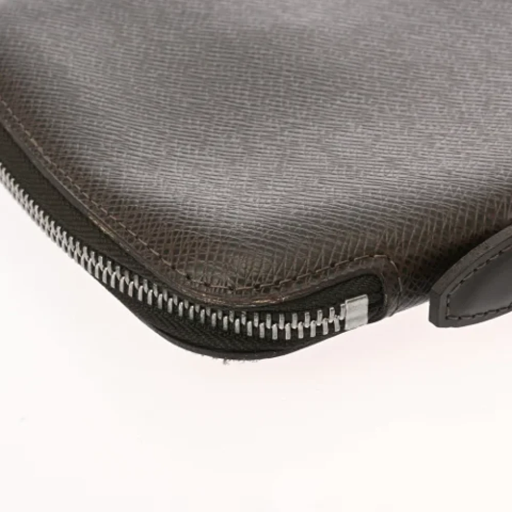 Louis Vuitton Vintage Pre-owned Leather clutches Brown Dames