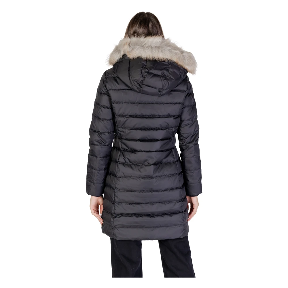 Tommy Jeans Lange Pufferjas White Dames