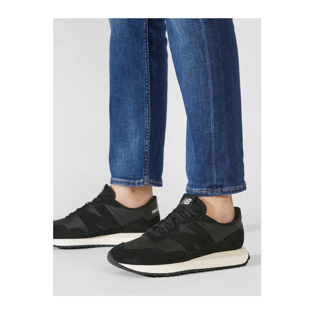 New Balance Leren en PU-leren sneakers Black Heren